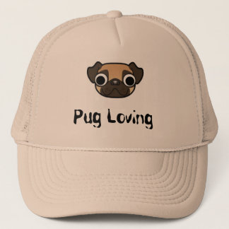 Casquette affectueux de carlin