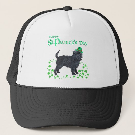 Casquette Affenpinscher Saint-Patrick (Devant)