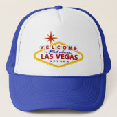 Casquette Affiche de bienvenue Las Vegas (Devant)