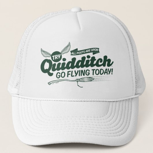 Casquette Affiche de recrutement de QUIDDITCH™ (Devant)