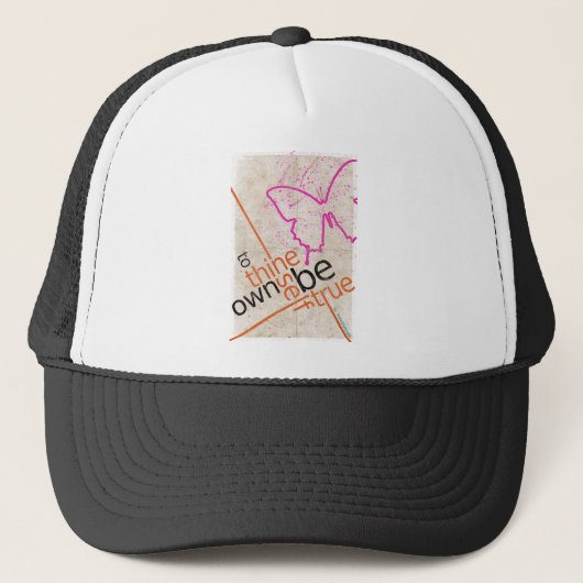 Casquette Affiche motivationnelle (Devant)