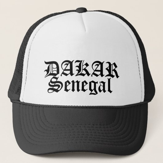 Casquette Africankoko DAKAR fait sur commande, Sénégal (Devant)
