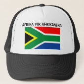CASQUETTE AFRIKANERS D'AFRIKA VIR (Devant)