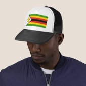 CASQUETTE AFRIQUE : DRAPEAU DU ZIMBABWE (En situation)