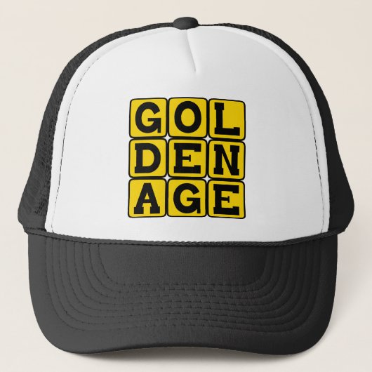 Casquette Âge d'Or, Ère de la Télévision (Devant)