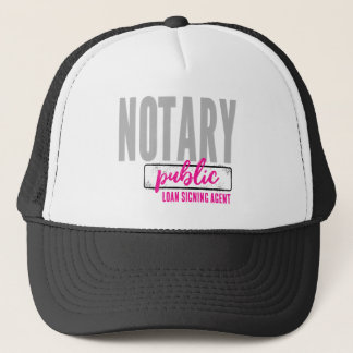 Casquette Agent de signature de prêt public notaire Customis