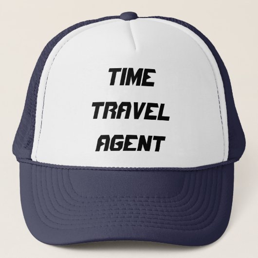CASQUETTE AGENT DE VOYAGE DE TEMPS (Devant)