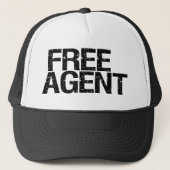 Casquette Agent libre (simple) (Devant)