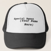 Casquette Agent spécial (Devant)