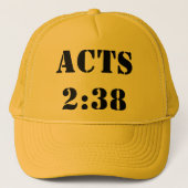 Casquette Agit le 2h38 (Devant)