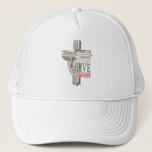 Casquette Agneau Sacrificiel Croix Ombre 3D Né À Mort