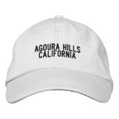 Casquette Agoura Hills Californie (Devant)