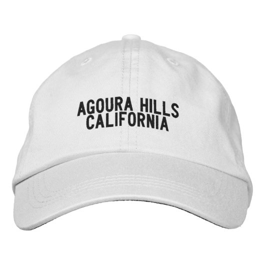 Casquette Agoura Hills Californie (Devant)