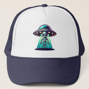 Casquette Ai Art avec OVNI Épouser un Alien