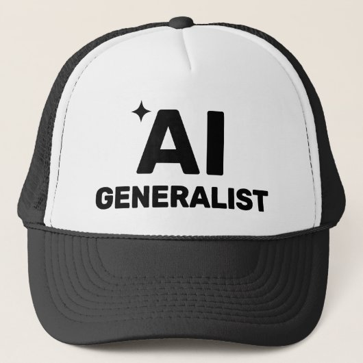 Casquette AI Generalist™ Trucker Hat (Devant)