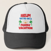 Casquette Aide Vacances familiales (Devant)