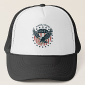 Casquette Aigle Américain Rétro (Devant)