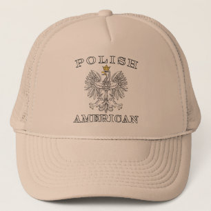 Casquette Aigle blanc américain polonais