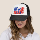 Casquette aigle chauve (En situation)