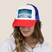 Casquette Aigle d'argent aube (En situation)