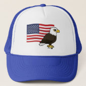 Casquette Aigle patriotique (Devant)