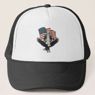 Casquette Aigle Patriotique et Général Colonial Vintage Vect