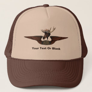 Casquette Ailes de pilote de brousse du Moose volant