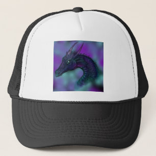 Casquette Ailes de vol bleues de dragons de Drake de Wyvern