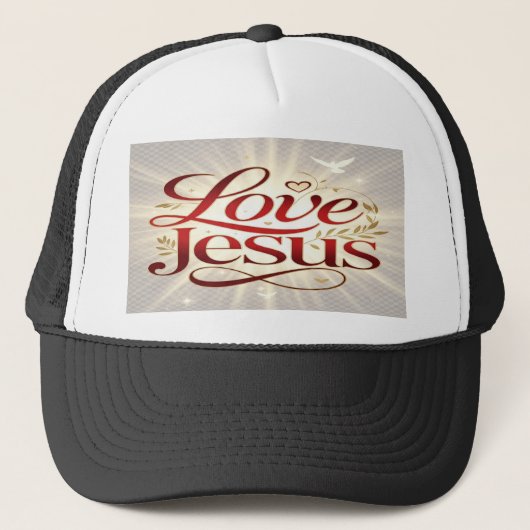 Casquette Aime Jésus (Devant)