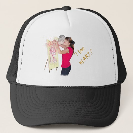 CASQUETTE AIME TON ART (Devant)