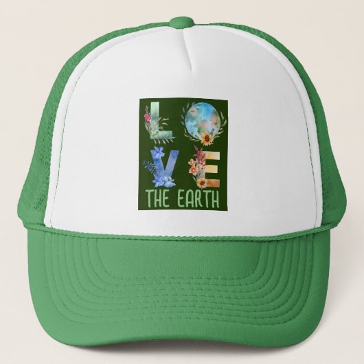 CASQUETTE AIMEZ LA TERRE (Devant)