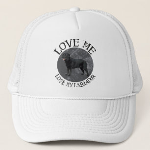Casquette Aimez-moi, aimez mon Labrador