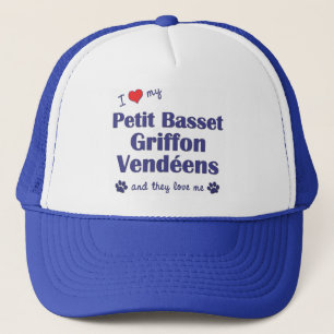 Casquette Aimez mon petit griffon Vendeens (les chiens