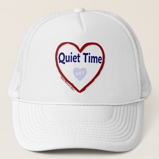 Casquette Aimez mon temps tranquille (Devant)