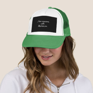 Casquette ; aimez quelqu'un avec Depress ;