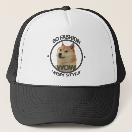 Casquette Ainsi mode, ainsi doge (Devant)
