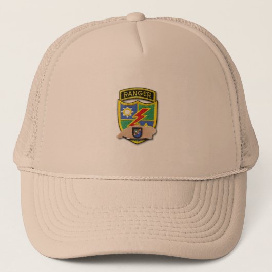 Casquette airborne ranger anciens combattants son maman fort (Devant)