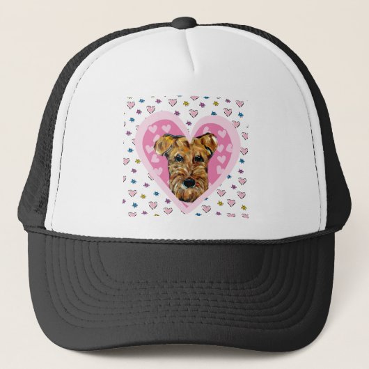 CASQUETTE AIRDALE TERRIER (Devant)