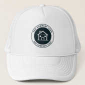 Casquette Ajouter le logo de l'entreprise Agent immobilier S (Devant)