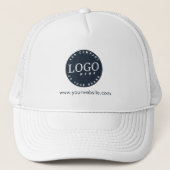 Casquette Ajouter le logo d'entreprise et le site Web de l'e (Devant)