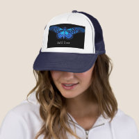 Ajouter un texte Papillon Bleu image-Cap Bel Amour