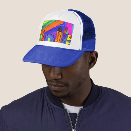 Casquette Ajouter une boue d'artisanat pour enfants (En situation)