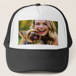 Casquette Ajouter une photo de Yorkshire Terrier Personnalis