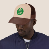 Casquette - Ajouter votre image - Tan & Brown - Pe (En situation)