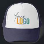 Casquette Ajouter Votre Logo, Pas De Camion Logo Promotionne<br><div class="desc">Personnalisez facilement ce casquette promotionnel de haute qualité avec le logo de votre entreprise et le texte personnalisé. Supprimez simplement le texte si vous avez besoin d'un logo. Pas de minimum et pas de frais de mise en place ! Disponible en plusieurs couleurs. Les Casquettes de logo sont un moyen...</div>