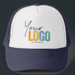 Casquette Ajouter Votre Logo, Pas De Camion Logo Promotionne<br><div class="desc">Personnalisez facilement ce casquette promotionnel de haute qualité avec le logo de votre entreprise et le texte personnalisé. Supprimez simplement le texte si vous avez besoin d'un logo. Pas de minimum et pas de frais de mise en place ! Disponible en plusieurs couleurs. Les Casquettes de logo sont un moyen...</div>
