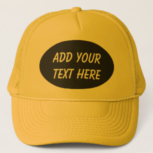 CASQUETTE AJOUTER VOTRE TEXTE ICI-CASQUETTE