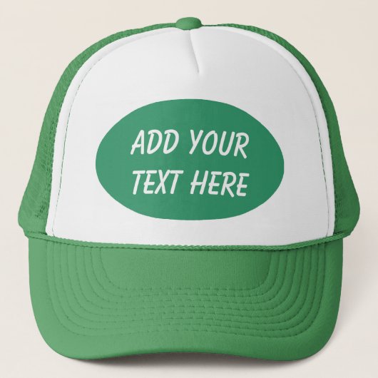 CASQUETTE AJOUTEZ VOTRE TEXTE HERE-HAT (Devant)