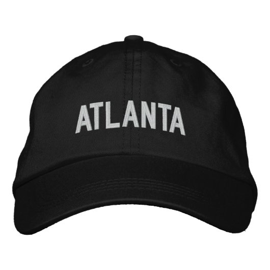 Casquette ajustable personnalisé Atlanta Georgia (Devant)