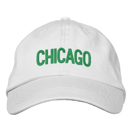 Casquette ajustable personnalisé Chicago (Devant)
